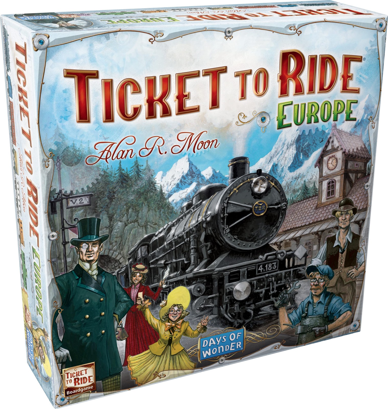Days of Wonder board game Ticket to Ride - Europe 19190₽