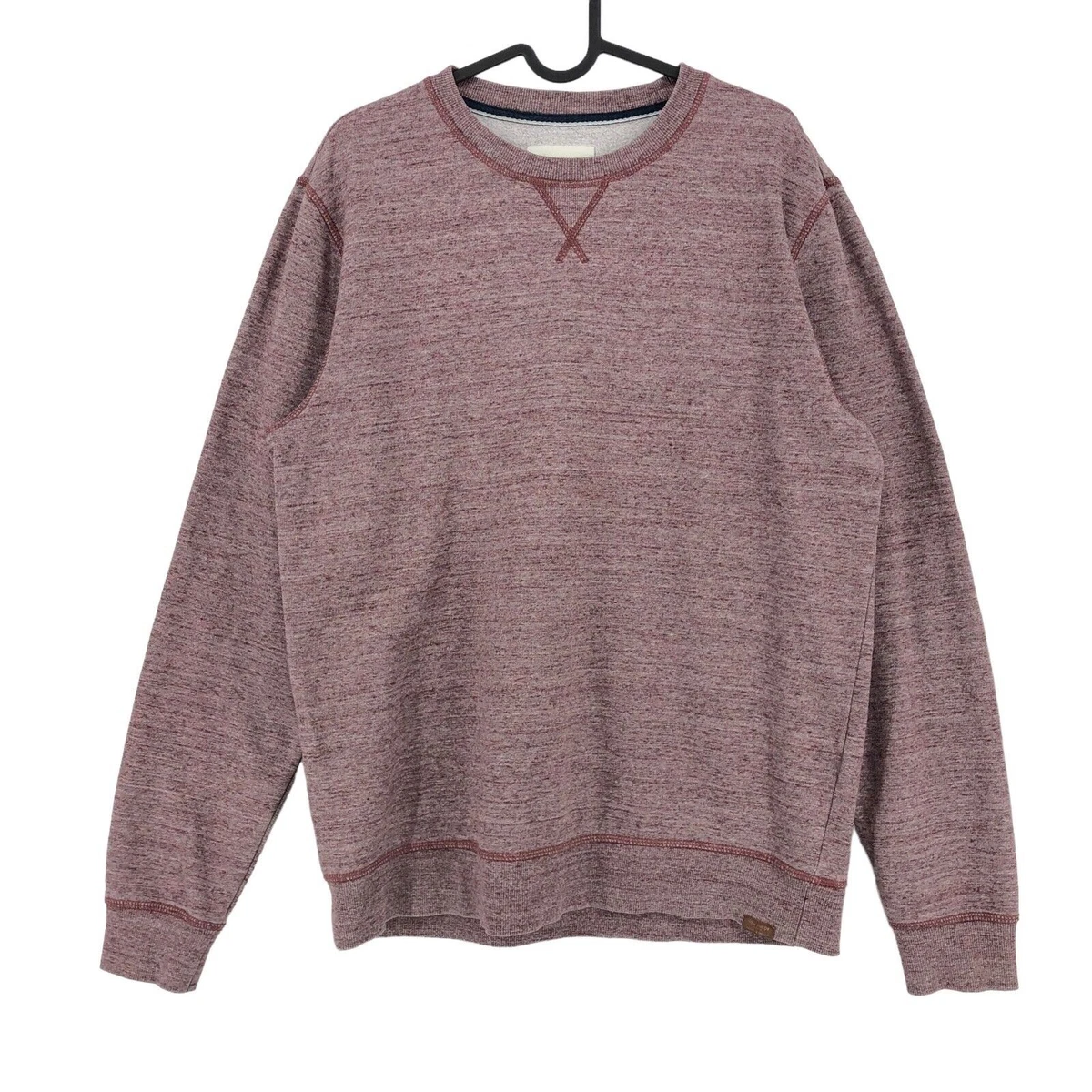 Tom Tailor Men's 100% Cotton Crew Neck Sweater - Classic Casual Pullover, Long Sleeve