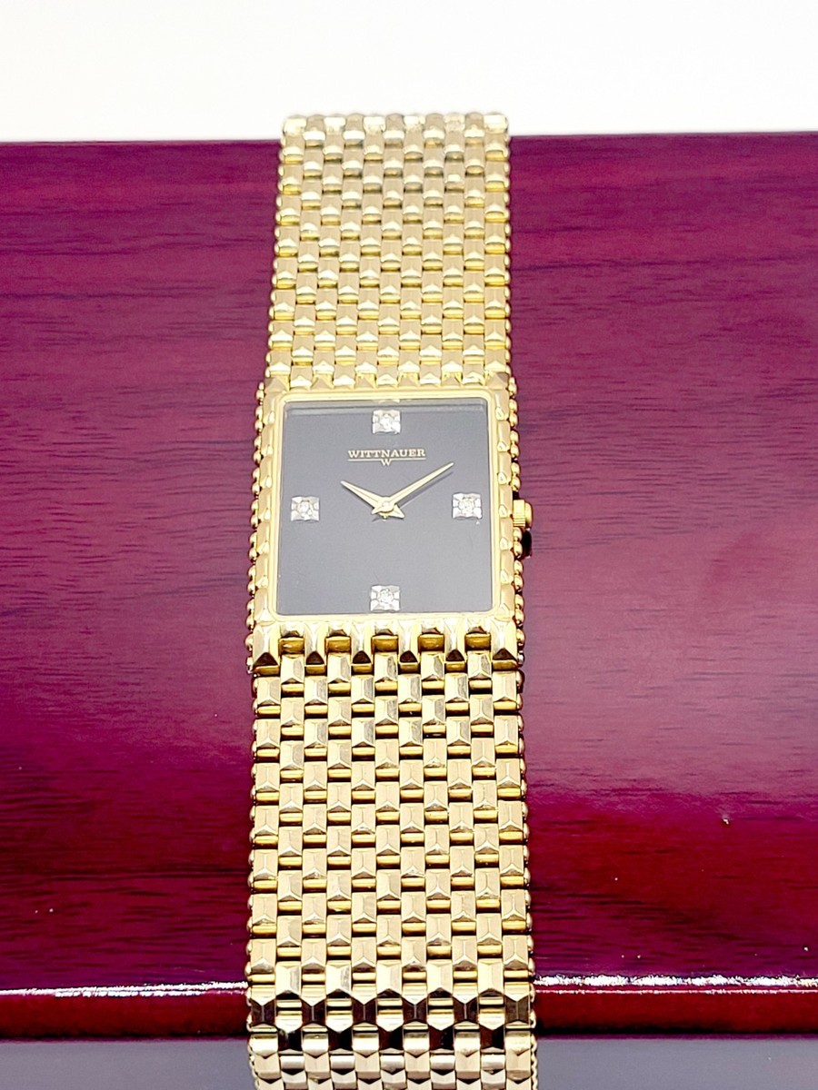 😍 SWISS [N. MINT] 24mm WITTNAUER Tank Longines Unisex Diamond