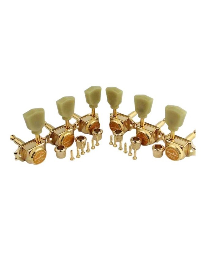 Réparer l'Accordage de votre Guitare avec les Mécaniques 3+3 Tulipe Vintage Deluxe Guyker