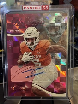 2023 Panini Prestige Bijan Robinson Rookie Autograph Redemption # 22/25