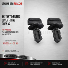 Porsche 996 Carrera Turbo GT3 986 Boxster Battery & Filter Cover Fixing Clips x2