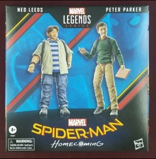 Marvel Legends Series   PETER PARKER & NED LEEDS   SPIDER-MAN Movie Figures