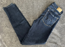 American Eagle - Women's Super Stretch Denim Blue Jeans, Size 00 Short