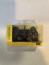 Sony PlayStation 2 Dual Shock Controller Black OEM Authentic Sealed NEW