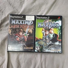 Maximo: Army of Zin & Maximo Ghosts to Glory (PlayStation 2, PS2) CIB