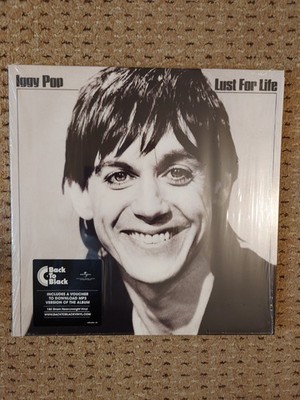 IGGY POP - Lust For Life (reissue) - 180 gram vinyl LP + MP3 download code