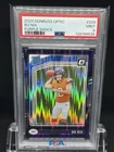 2024 Panini Donruss Optic - Rated Rookie Bo Nix #209 Purple Shock Prizm RC PSA 9