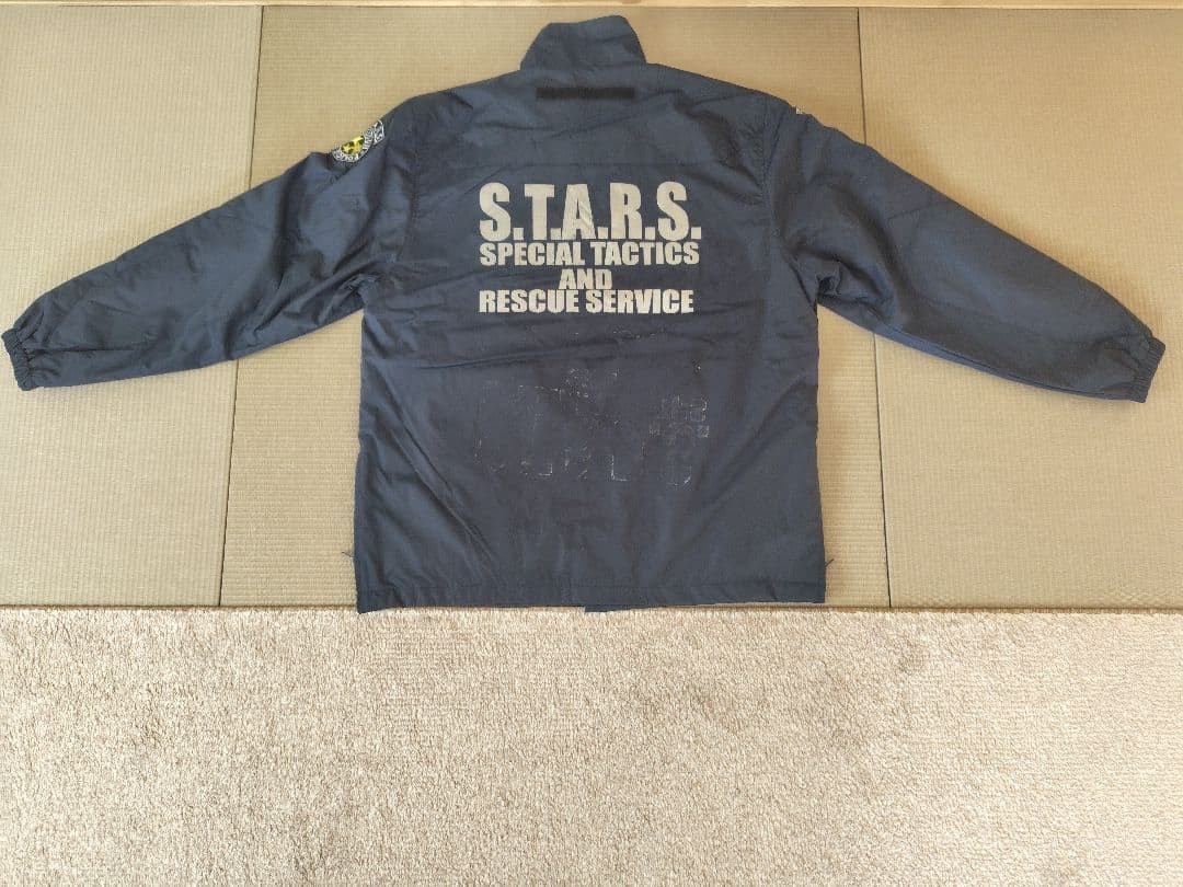 BIOHAZARD S.T.A.R.S. レイドジャケット コーチジャケット Resident Evil STARS Tactical Jacket Size L Limited Capcom Official