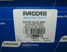 ~NEW GENUINE PACCAR PART ~ OEM ~ WATER VALVE ASSEMBLY ~ SR2000013
