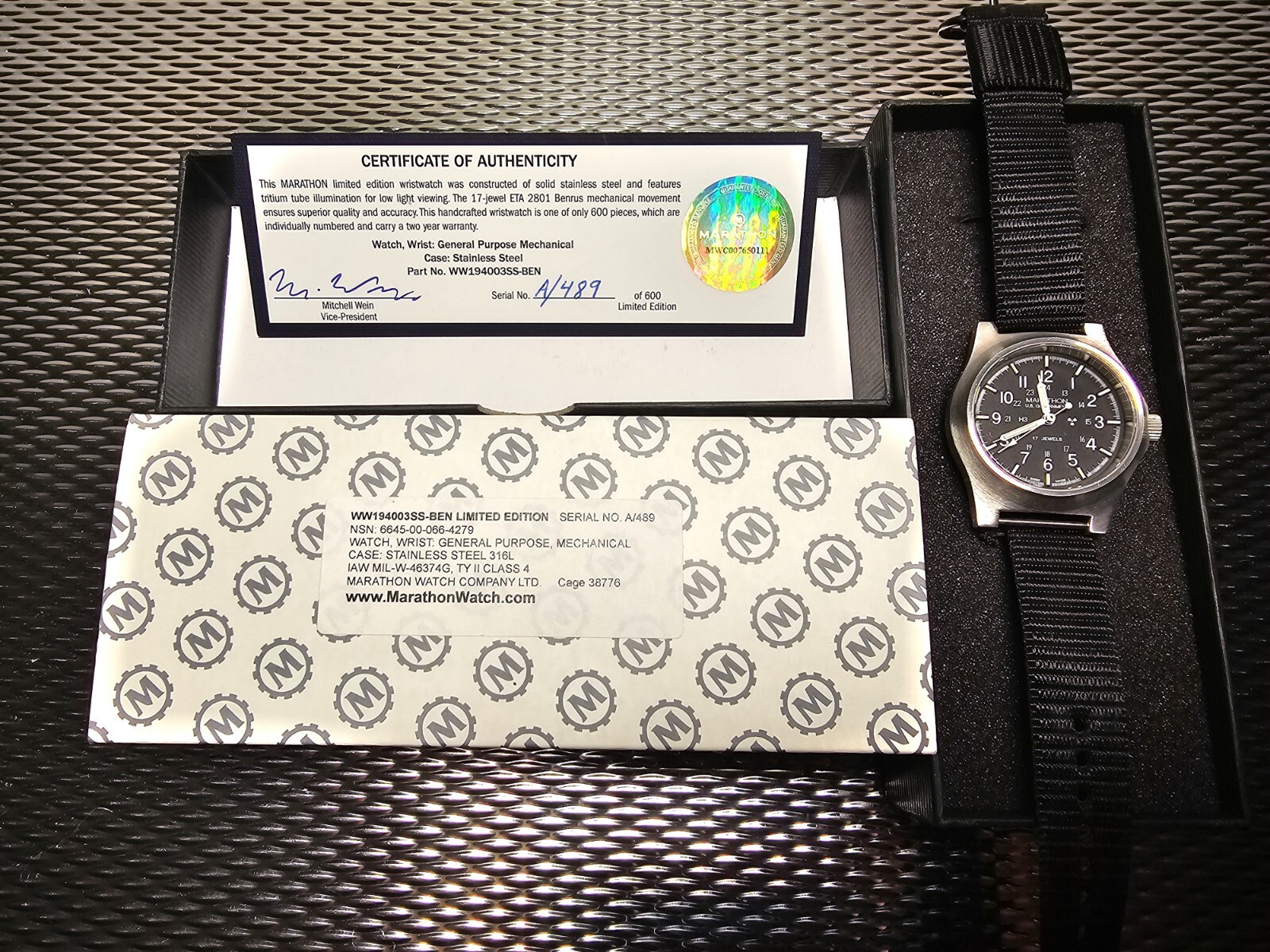 Marathon General Purpose Mechanical Watch LIMITED EDITION 489/600