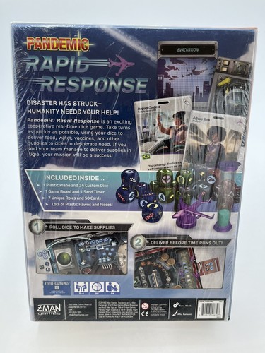Z-MAN GAMES - Pandemic - RAPIDRESPONSE (2019) Kane Klenko - Picture 2 of 6