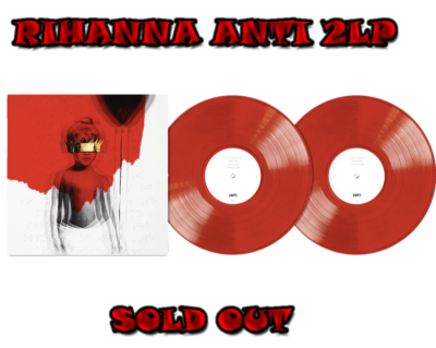 RIHANNA ANTI 2LP COLOR VINYL (Red Opaque) *NOT TARGET* | eBay