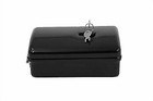 Rectangular Black Tool Box for Harley Davidson by V Twin