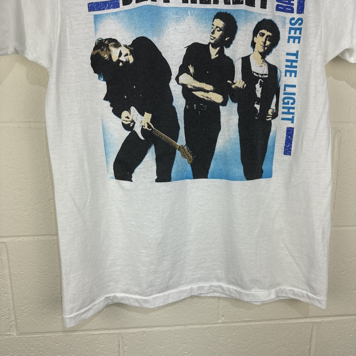 VINTAGE JEFF HEALEY BAND SEE THE LIGHT World TOUR 89 T SHIRT VINTAGE JEFF HEALEY BAND SEE THE LIGHT World TOUR 89 T SHIRT