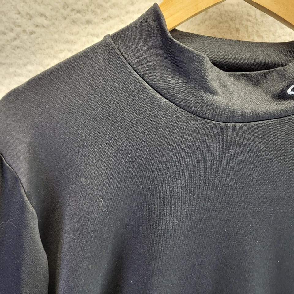 Camisa Pullover C9 Champion Niños XL Negra Logo Simulado Elastizada Manga Larga Foto 2 de 4