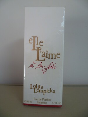 LOLITA LEMPICKA ELLE L'AIME A LA FOLIE EAU DE PARFUM EXTREME 80ml Neu