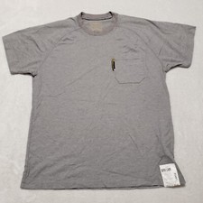 Benchmark FR Gray T-shirt Pocket Mens L ARC/HRC 1 USA Made 3018FRL