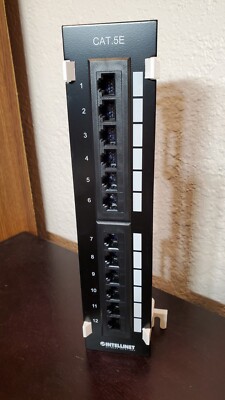 Intellinet Network Solutions 12 Port Cat5e Patch Panel