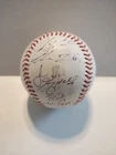 2014 Milwaukee Brewers Signed Baseball Mark Reynolds Logan Schafer Autograph