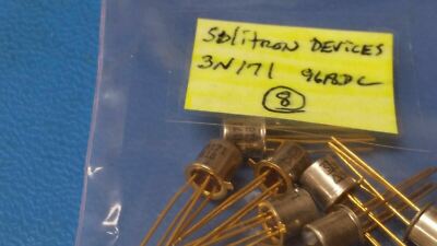 (1 PC) 3N171 MOSFET Transistor 0.03A 25V 1-Element N-Channel Silicon TO-72