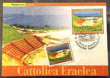 ITALIA 2007 CARTOLINA MAX-LOCALITA^TURISTICA CATTOLICA ERACLEA