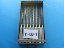 D4359 Lenox Maclaren Surgical Wallie-Heinig Curette Set W/ Case