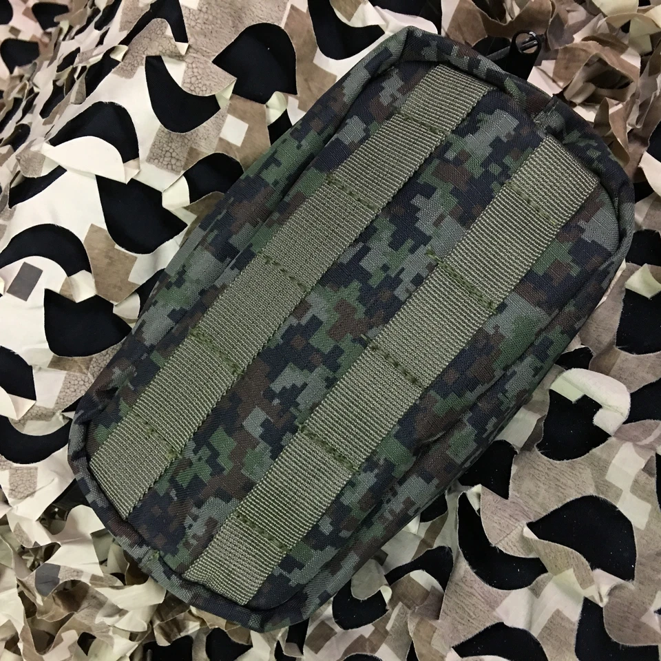 NEW BT ZIPPER Large Molle Vest Paintball Pouch - Woodland Digi Camo (36732) - Image 2 of 4