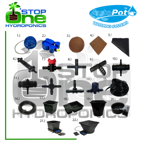 Autopot Irrigation Watering System Parts/Spare Accessories Connectors