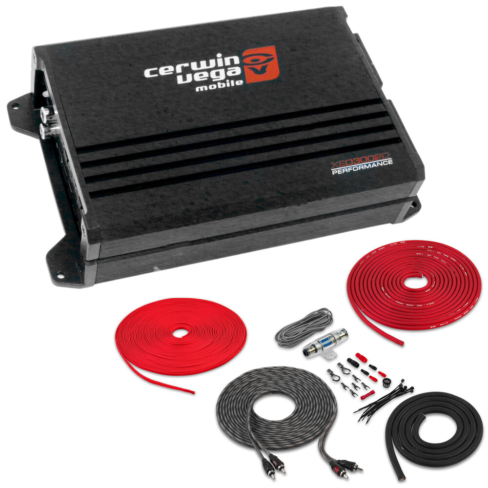 2-канальный усилитель Cerwin-Vega XED3002D мощностью 250 Вт класса D с комплектом усилителей 21690₽