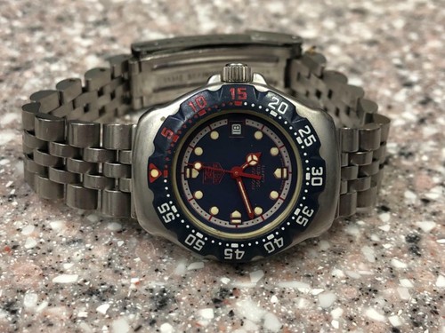 VINTAGE 1980s LDS TAG HEUER REF 370.508 