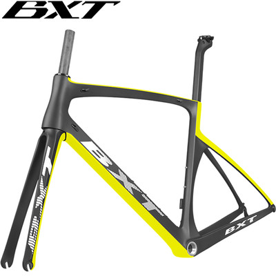 BXT Carbonrahmen V Bremse Rennrad Fahrradrahmen Rim Brake Carbon Road Frame 700C