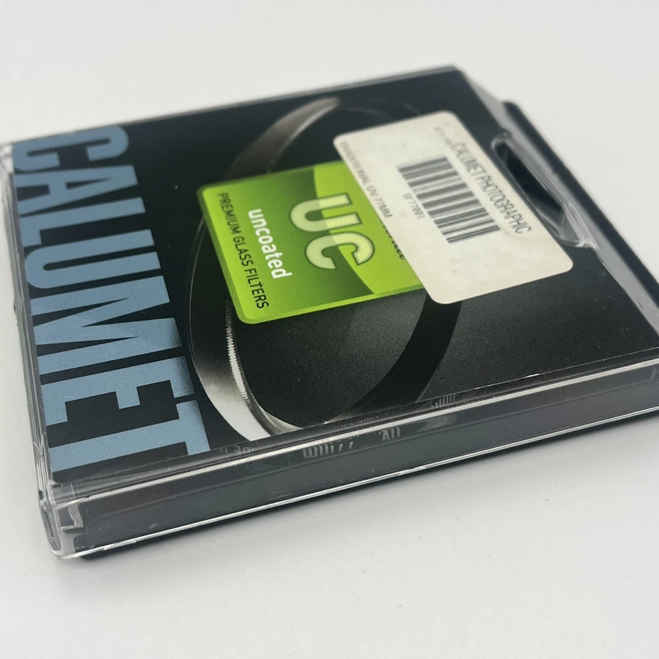Camera Lens Calumet 77mm Traditional Uncoated UV Glass Filter - Image 3 of 4
