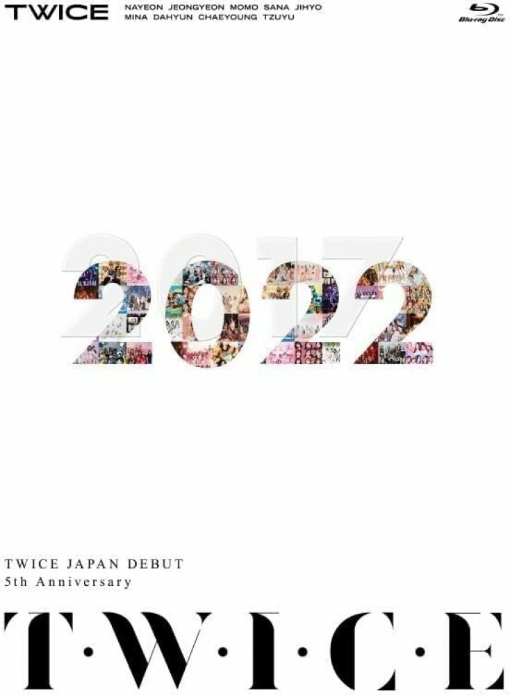 TWICEアルバム CD BluRay TWICE JAPAN DEBUT 5th Anniversary T.W.I.C.E Limited Edition