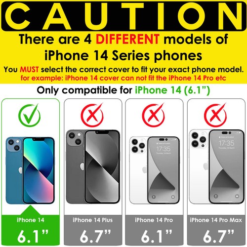 3x CLEAR Screen Protector Guard Covers for Apple iPhone 16e, iPhone 14 6.1" - Picture 3 of 4