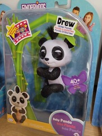WowWee BFF Fingerlings VIOLET & HOPE, Baby Panda, Sloth  NEW lot of 3
