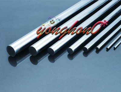 2pcs 316L Stainless Steel Rods Diameter 5mm, length 0.5m (1.64 FT) #F11