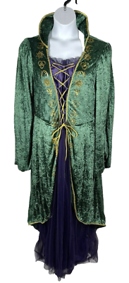 Hocus Pocus Green Costume Dress Adult Plus Size 1X Medieval Renaissance Witch | eBay Hocus Pocus Green Costume Dress Adult Plus Size 1X Medieval Renaissance Witch | eBay
