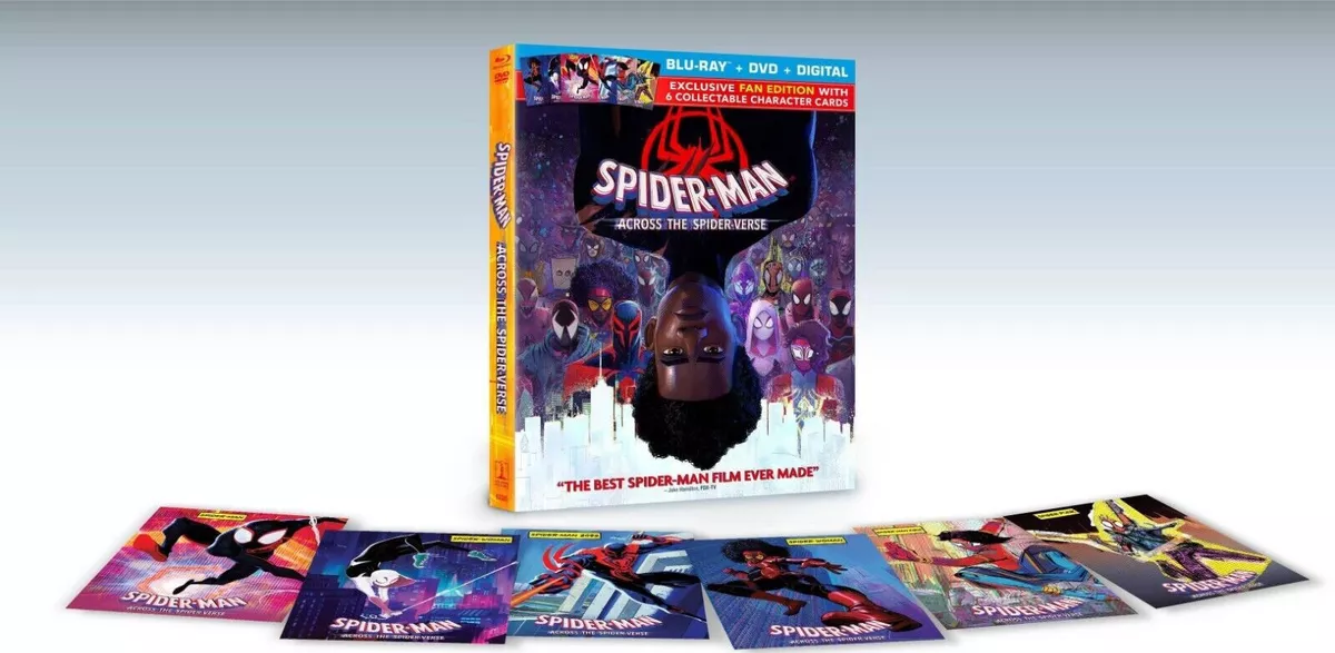 Spider-Man: Across The Spider-verse (Blu-Ray + DVD + Digital Copy