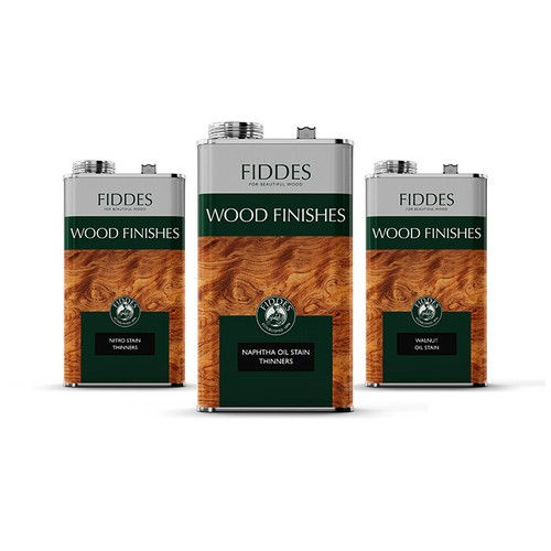 FIDDES THINNERS NAPHTHA OIL STAIN NON GRAIN RAISING NITRO FLOOR