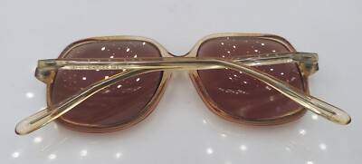 Vintage Fairfield Yellow Translucent Oval Sunglasses Frames Frienda 12 Pieces Vintage Oval Sunglasses Retro Slender  main image 2