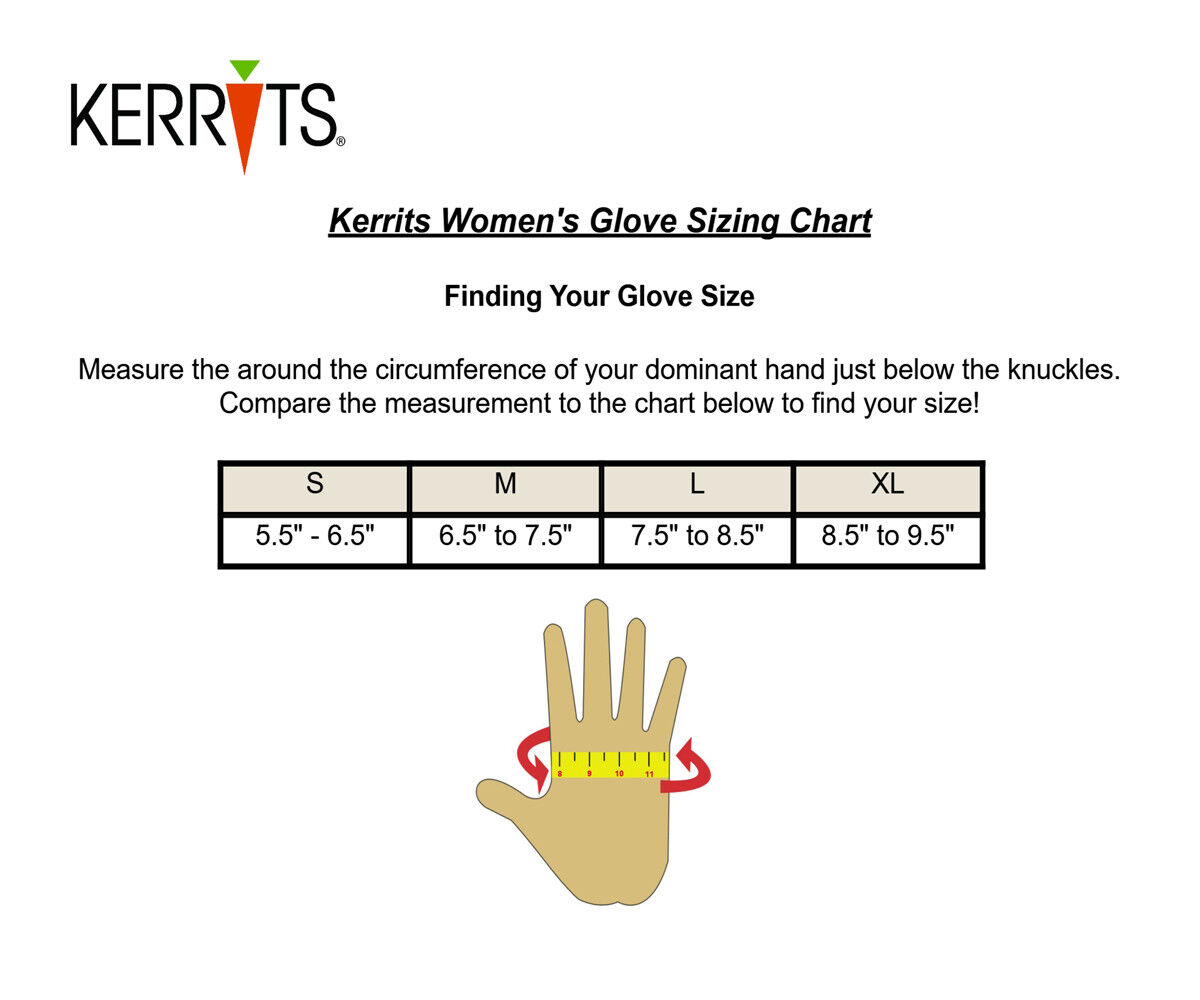 Noble Outfitters Glove Size Chart