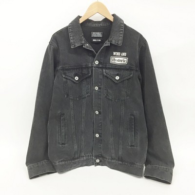 Hysteric Glamour Wind And Sea Black Denim Jacket Size L | eBay