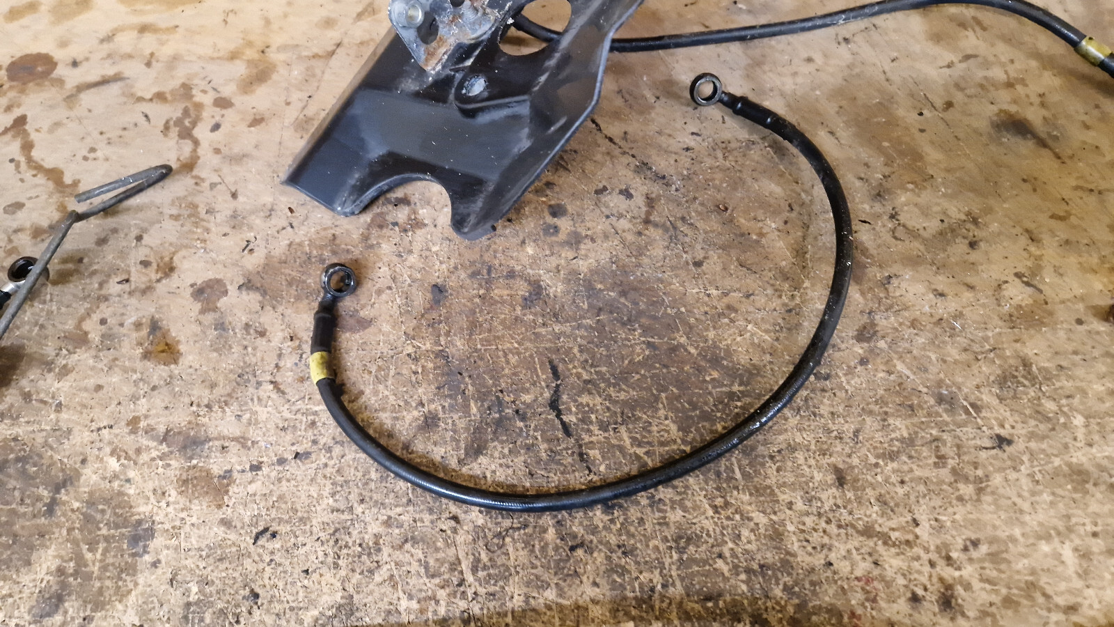 KAWASAKI NINJA ZX14R ZZR1400 GEN 1 2006 2011 HEL BRAIDED BRAKE HOSES