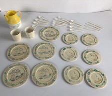 Chilton Toys Aluminum Specialty 54220 Vintage Dish Set 31 Pieces