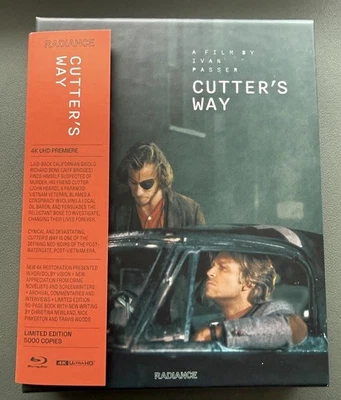 Cutter’s Way 4K UHD + Blu-ray Radiance Films Limited Edition Rigid Slipcase OBI - Bild 1 von 4