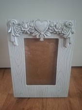 Bilderrahmen shabby chic Love Herz Blumen