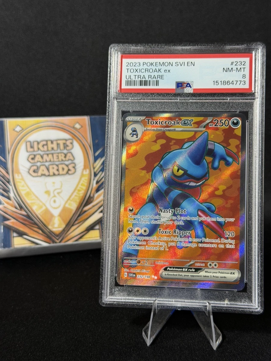 Toxicroak Ex 232/198 SV01: Scarlet & Violet Base Set for sale | eBay