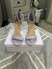 Top moda Lavender/light purple heels size 8 worn once