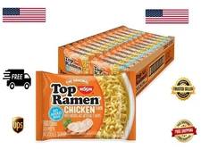 Nissin Top Ramen Noodle Soup, Chicken, 3 Ounce (Pack of 24) FREE-SHIPPING